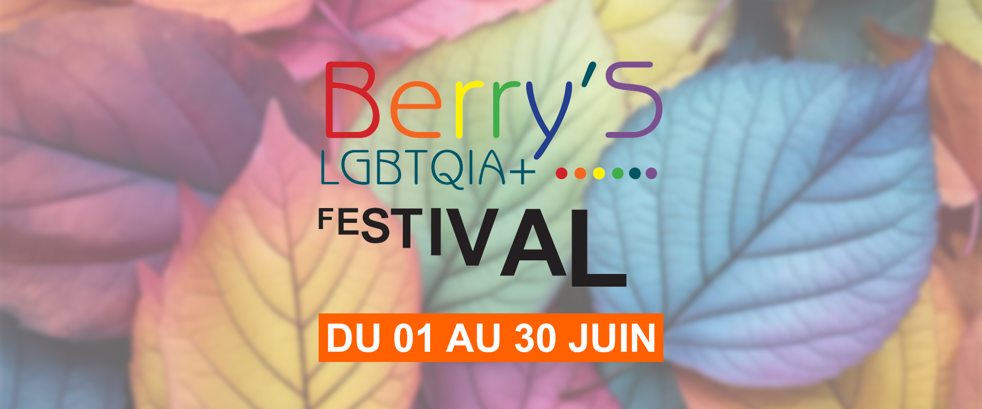 Bannière Berry's LGBTQIA+ Festival